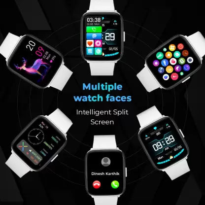 Gizmore GizFit BLAZE BT Calling Smartwatch | 1.69 Inch IPS Curved 500 NITS Display Smartwatch (Grey Strap, Regular) Gizmore GizFit BLAZE BT Calling Smartwatch | 1.69 Inch IPS Curved 500 NITS Display Smartwatch (Grey Strap, Regular)